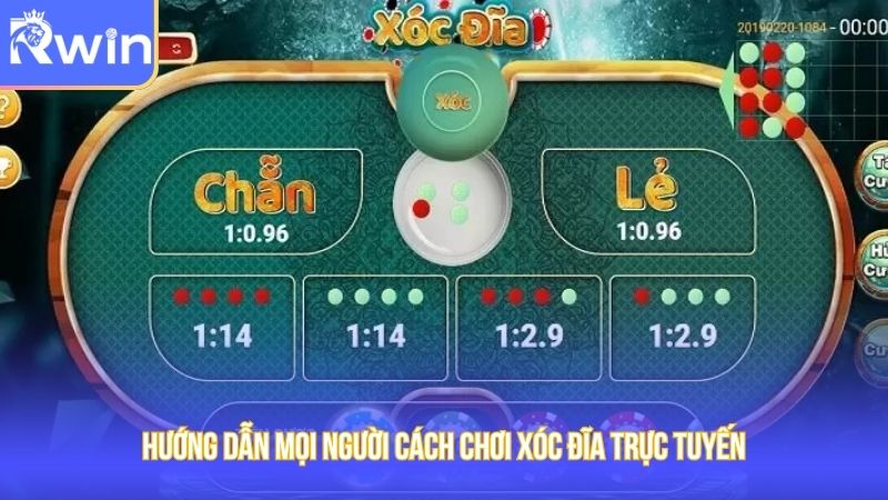 Hướng dẫn mọi người cách chơi Xóc Đĩa trực tuyến
